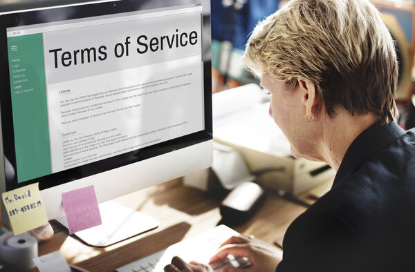 business Woman working in office