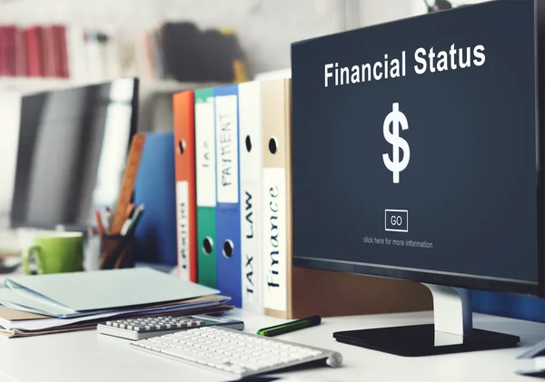 Financiële Status Concept — Stockfoto