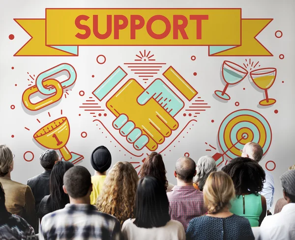 Support and Helping Concept — Stock Photo, Image