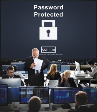 İş işçi ve parola korumalı