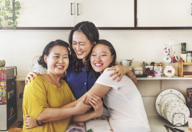 Kızı ve anne kavramı