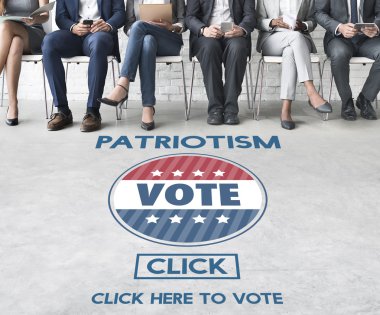 iş adamları iş başında grup