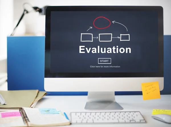 Evaluation Communication Concept — Stock Photo, Image