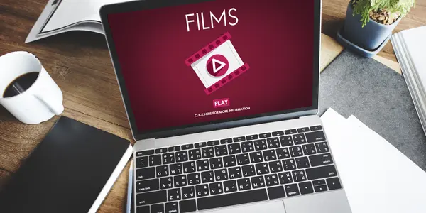 Koncepcja Multimedia filmy — Zdjęcie stockowe