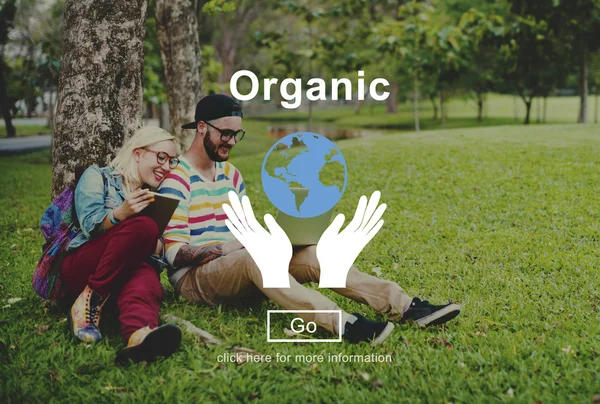 Organiczne naturalne koncepcji — Zdjęcie stockowe