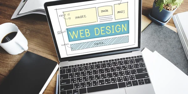 Concepto de diseño web — Foto de Stock