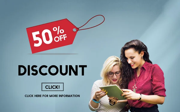 Discount Promotion Concept — Stock Photo, Image