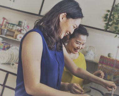 Kızı ve anne kavramı