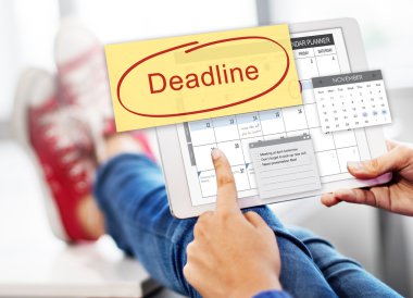 vade sonu içeren dijital tablet