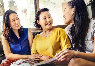 Kızı ve anne kavramı