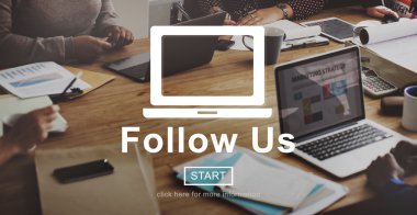 Ofiste çalışan iş adamları