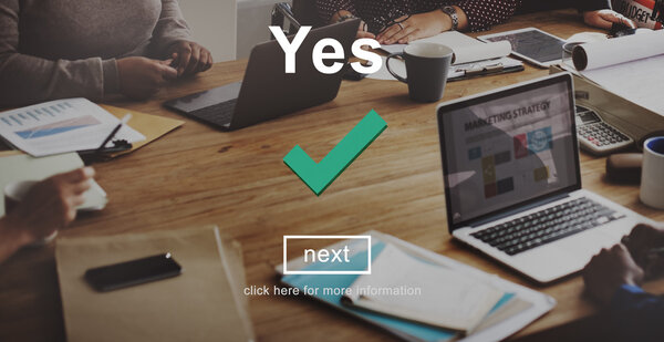 Business people working in office