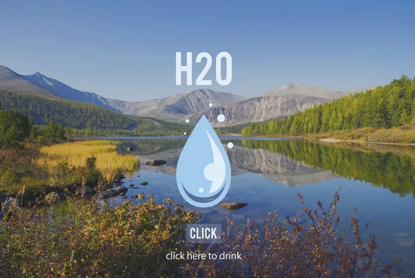 Natur landskap och H2o koncept — Stockfoto