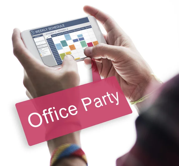 Office Party, szórakozás — Stock Fotó