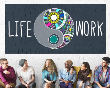 diversity people and life work clipart