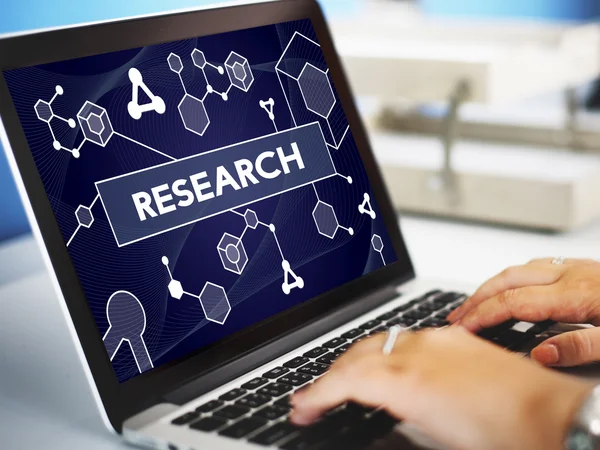 Research Science Information — Stock Photo, Image