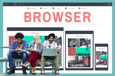 etnik insanlar birlikte öğrenme
