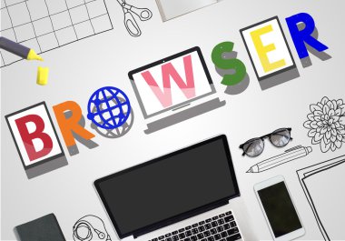 renkli grafik harfler