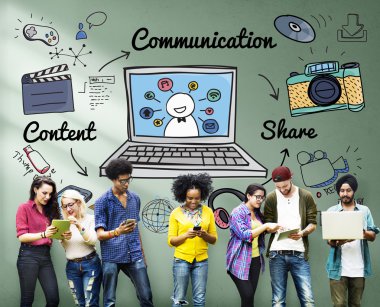 Dijital devises kullanan gençlerin 