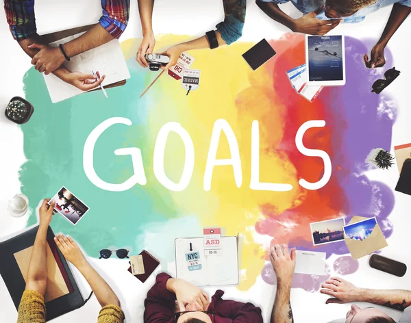 Diversity people and goals — Stock Photo, Image