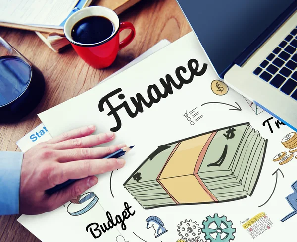 Finance Money Concept — Stock Photo, Image