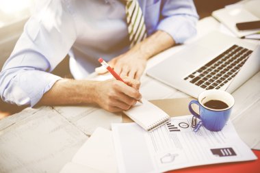 İşadamı düşünme Strateji planlama