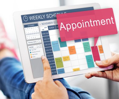 randevu ile dijital tablet