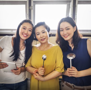 Kızı ve anne kavramı