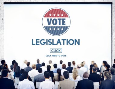 İş adamları kurumsal tartışma sırasında