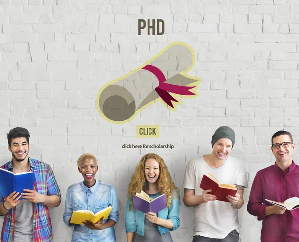 Diversité personnes et phd — Photo