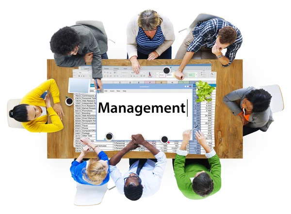 Management Organization Managing Concept — Stock Photo, Image