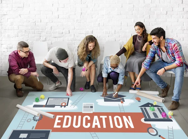 Diversity people and education — Stock Photo, Image