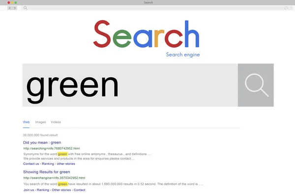 Διαδίκτυο Αναζήτηση έννοια — Φωτογραφία Αρχείου