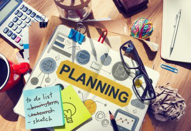 metin ve renkli simgeler