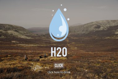 nature landscape and H2O Concept clipart