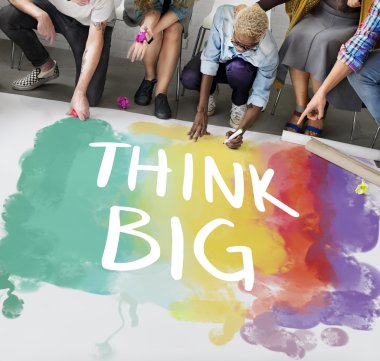 çeşitlilik insanlar ve büyük düşünmek