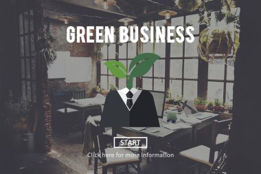 yeşil iş ile yaratıcılık ofis