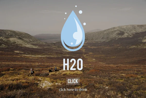 Natur landskap och H2o koncept — Stockfoto