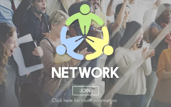 insanlar applauding ve ağ