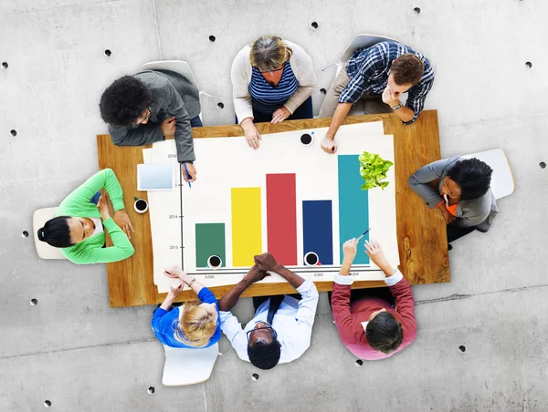 Business team working in office — Stock Photo, Image