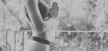 Kadın pratiği poz Yoga  