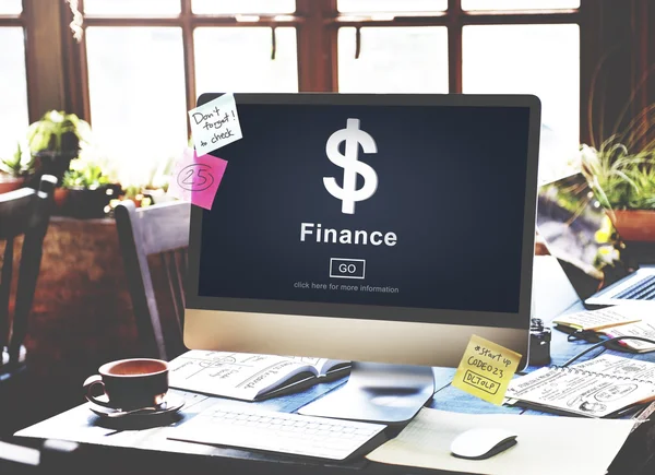 Financial Economy Concept — Stock Photo, Image