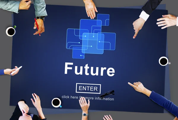 Framtidens teknik, Internet Online koncept — Stockfoto