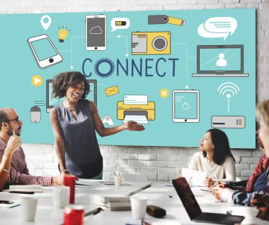 ile toplantı iş bağlanmak