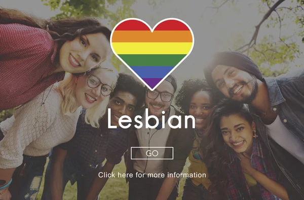 Pari diritti per le persone LGBT — Foto Stock