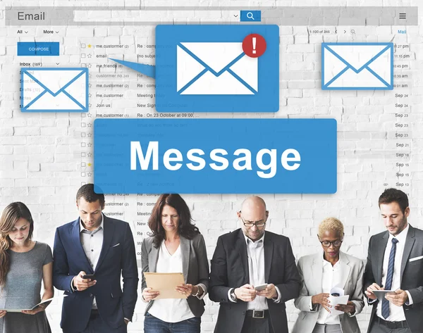 iş adamları iş başında grup