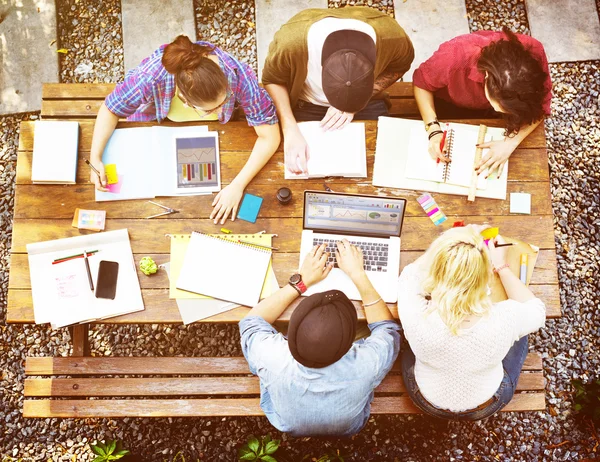 Mångfald lagarbete Brainstorming — Stockfoto