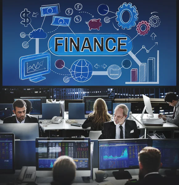 Financial Economy Concept — Stock Photo, Image