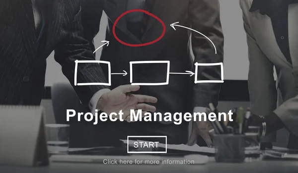 Empresarios y gestión de proyectos —  Fotos de Stock