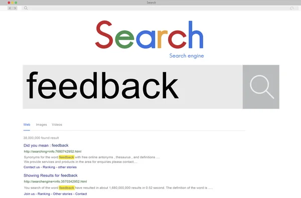 Feedback FAQ Concept — Stock Photo, Image